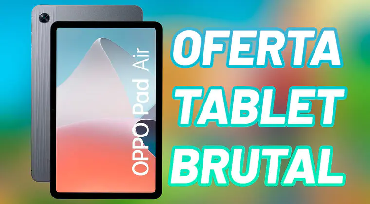 Imagen de Esta tablet OPPO tiene un precio alucinante de cara a Navidad en las ofertas de Amazon