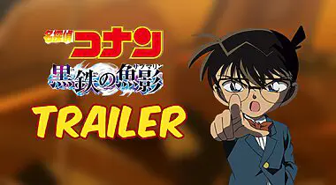 Imagen de El primer tráiler de Detective Conan: Kurogane no Submarine nos muestra al misterioso Rum