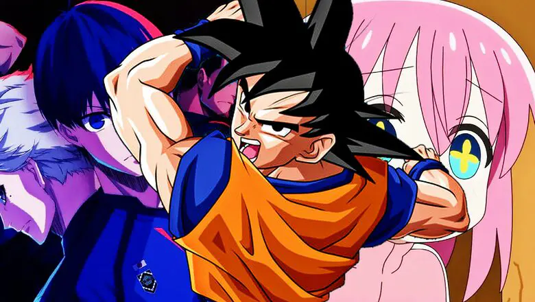 dragon ball blue lock bocchi
