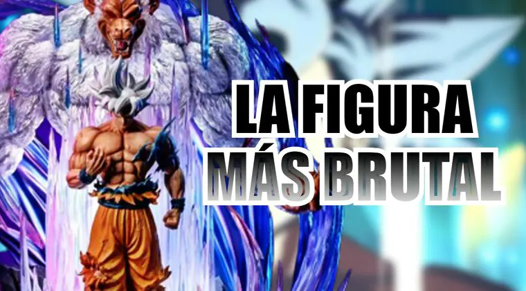 Imagen de Dragon Ball Super: Esta figura de Goku UI Oozaru mide casi 1 metro y es una absoluta barbaridad sin sentido