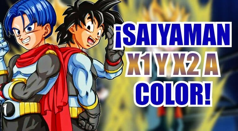 Imagen de Dragon Ball Super: Así son Goten y Trunks totalmente transformados en Saiyaman X1 y X2 a color