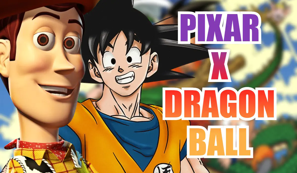 dragon ball x pixar