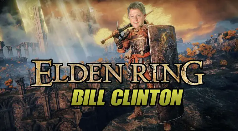 Imagen de ¿La colaboración más esperada? Bill Clinton llegará a Elden Ring gracias a este mod