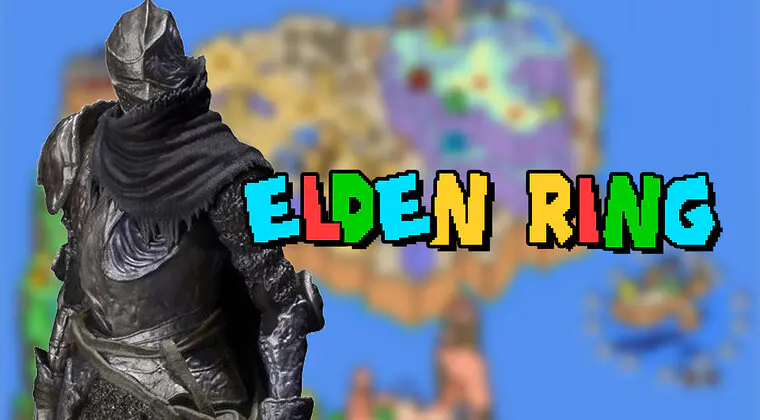 Imagen de Transforman el mapa de Elden Ring en el de Super Mario World con un resultado espectacular