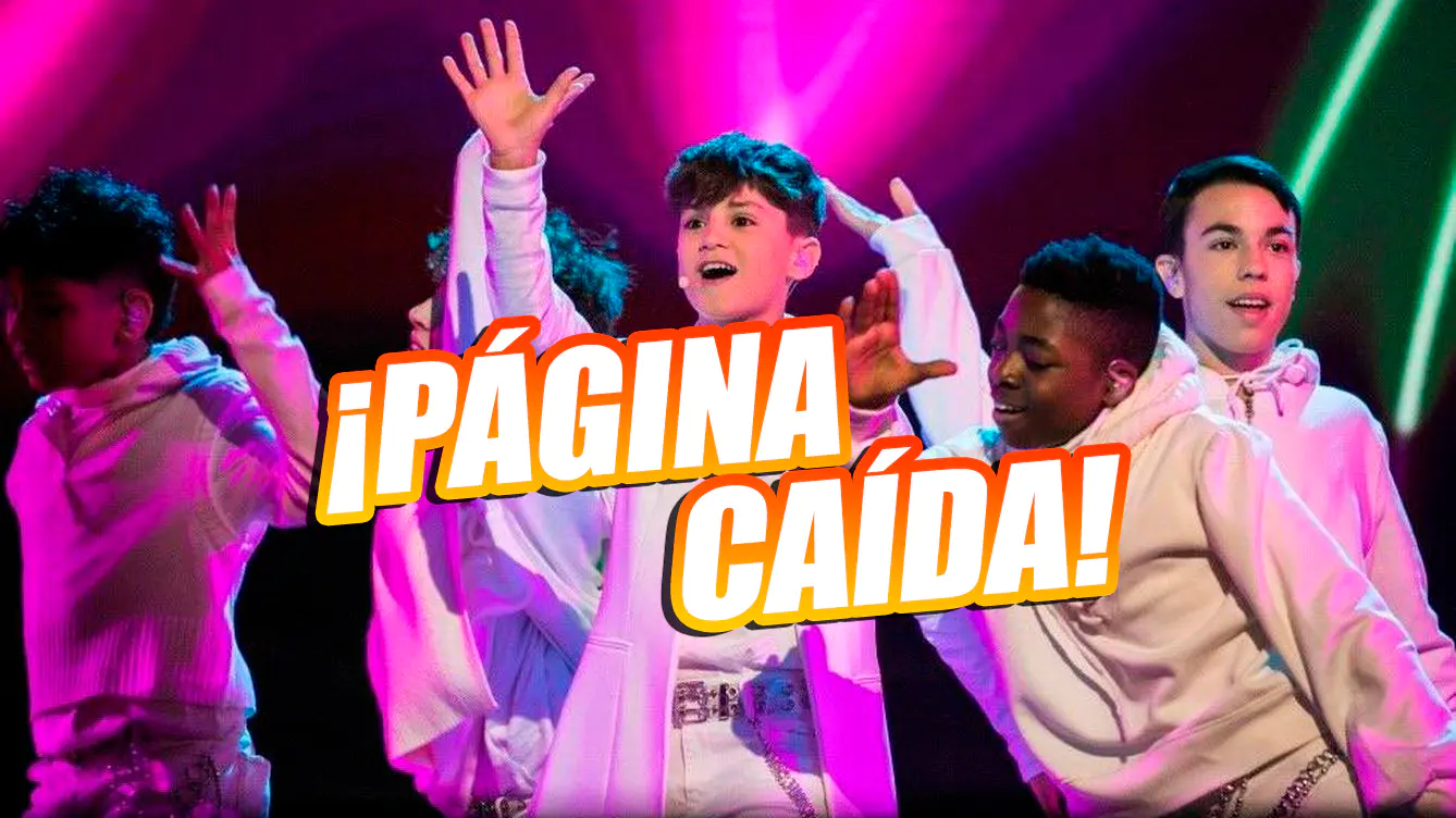 eurovision junior caída