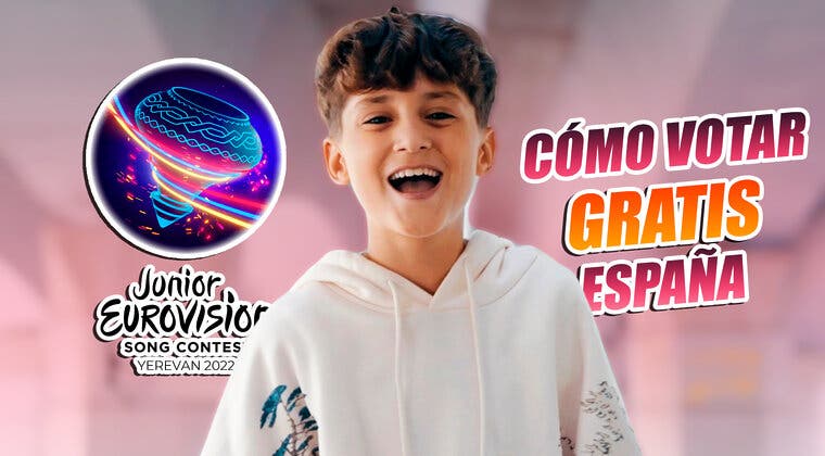 Imagen de Cómo votar a España en Eurovision Junior 2022 desde España: es gratis y muy fácil