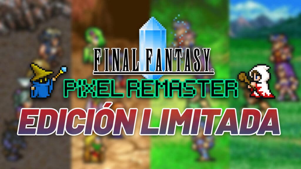 final fantasy pixel remaster edicion limitada