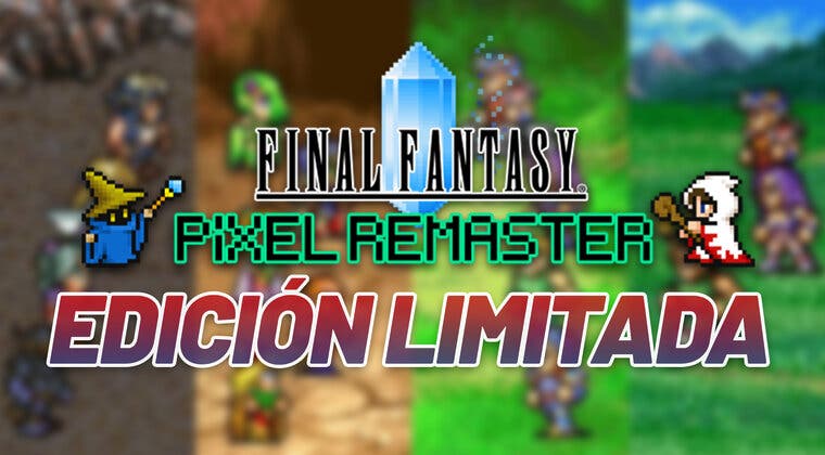Imagen de La preciosa edición limitada de Final Fantasy Pixel Remaster que vas a querer tener en tu colección sí o sí
