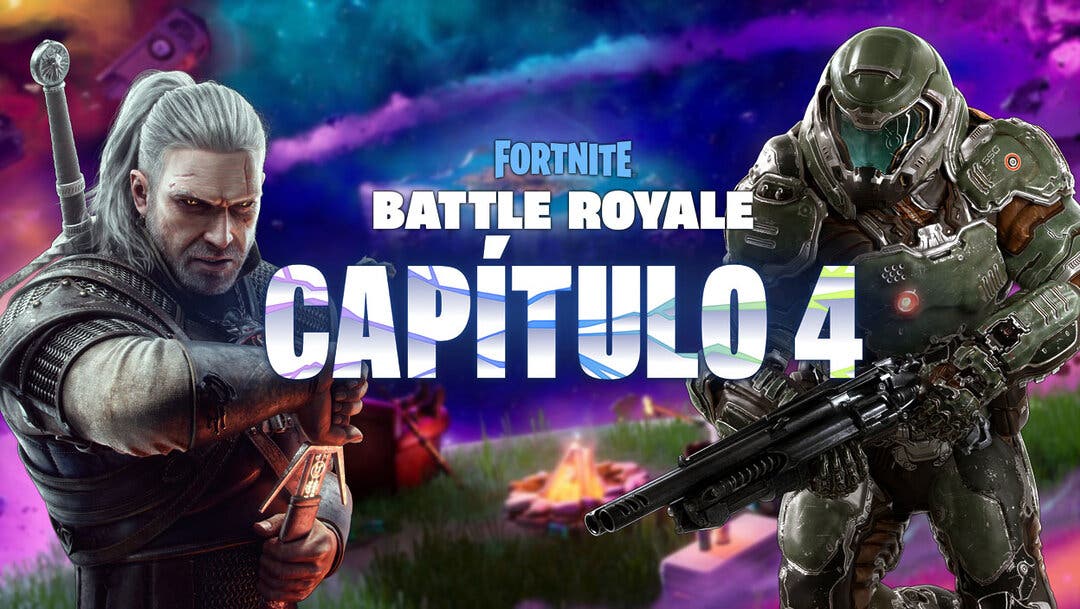 Fortnite: Capítulo 4 muda mapa e tem skins de DOOM e The Witcher