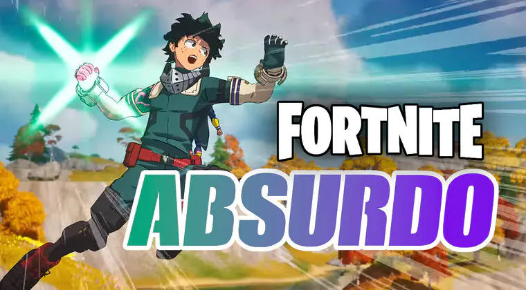 Imagen de Fortnite se ha vuelto aún más absurdo por culpa de My Hero Academia y esta es la prueba