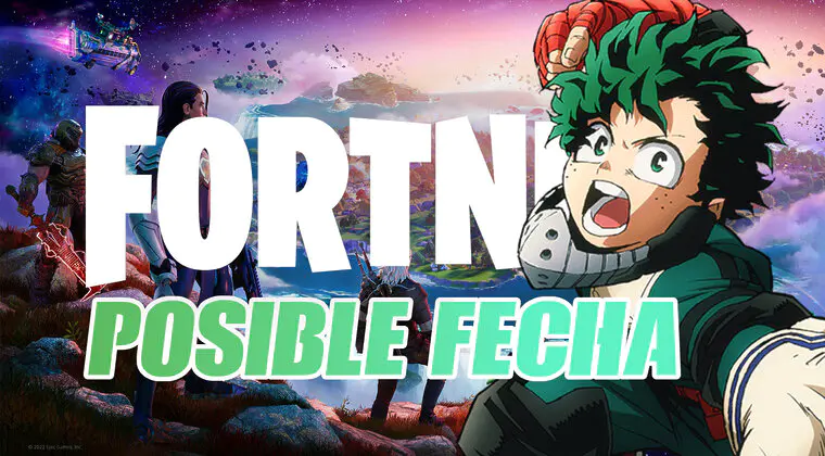 Imagen de ¿Cuándo sale My Hero Academia en Fortnite? Se filtra la posible flecha del crossover