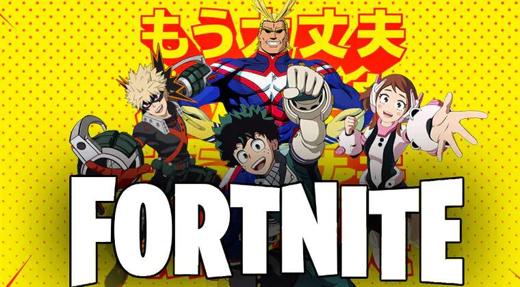 Imagen de Así son las nuevas skins de Fortnite de Deku, All Might, Bakugo y Uraraka: precio, aspecto y complementos