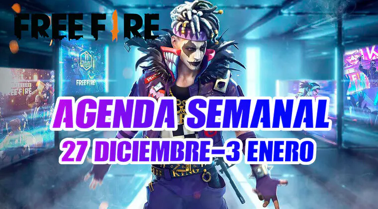 Imagen de Free Fire: nueva agenda semanal (27 diciembre-3 enero) y las novedades que llegan al juego