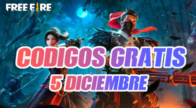 Imagen de Free Fire: empieza bien el lunes (5 diciembre) con estos códigos gratis para el juego