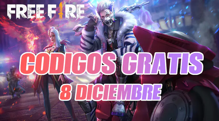 Imagen de Códigos gratis de Free Fire de hoy jueves, 8 de diciembre, que puedes canjear en el juego