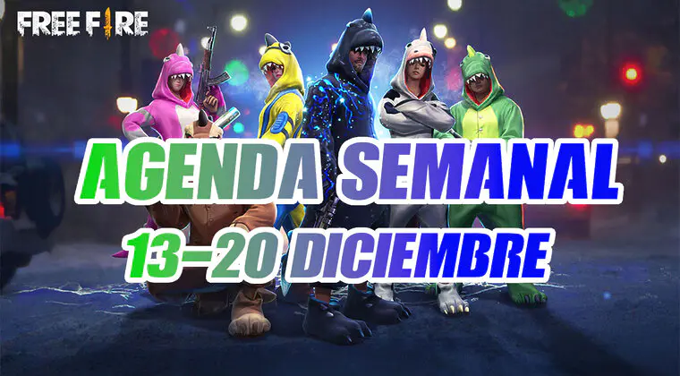 Imagen de Esta es la agenda semanal de Free Fire (13-20 diciembre) y los nuevos contenidos que llegan al juego
