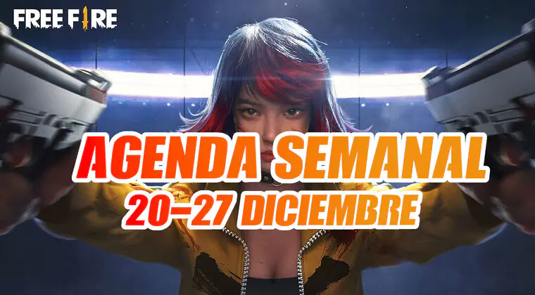 Imagen de Free Fire presenta nueva agenda semanal (20-27 diciembre) y las novedades que llegan al juego