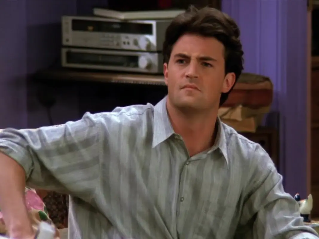 Matthew Perry en la primera temporada de Friends