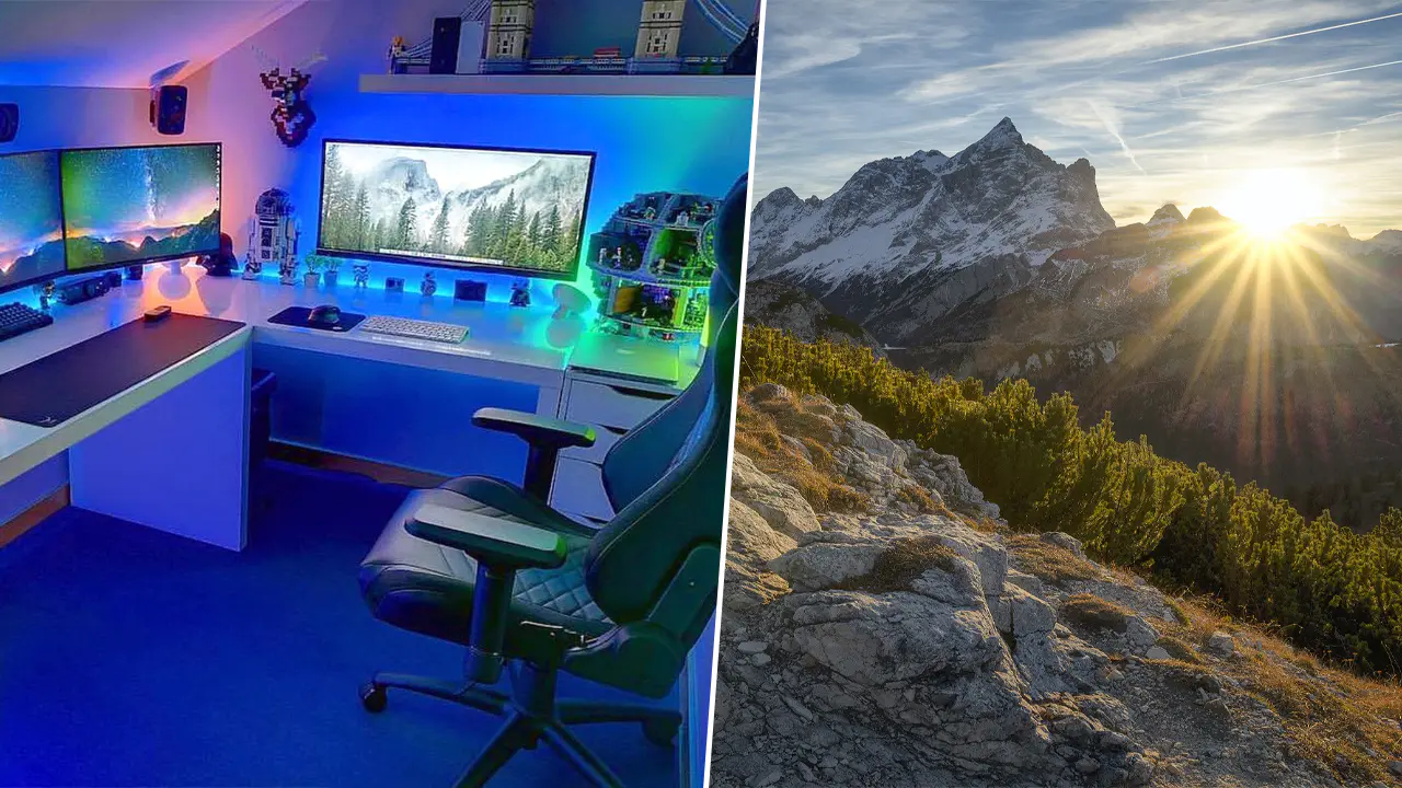 habitación gaming montaña