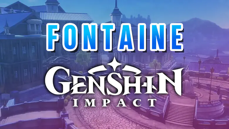 genshin impact fontaine