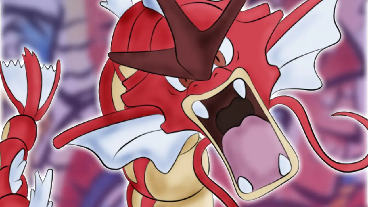pokémon gyarados rojo