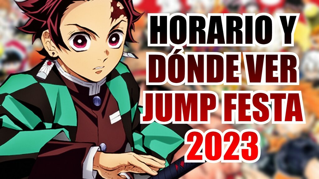 jump festa 2023 horario y donde ver