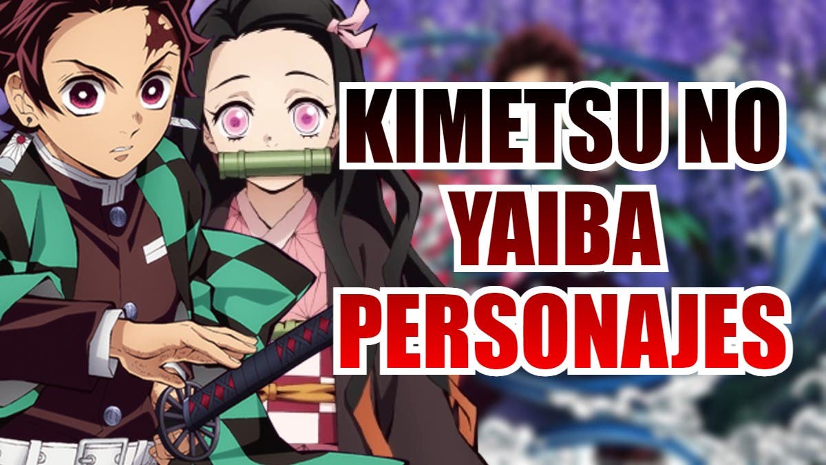 kimetsu no yaiba personajes protagonsitas