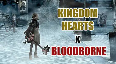 Imagen de Kingdom Hearts se fusiona con Bloodborne en este impresionante arte oficial de Missing Link
