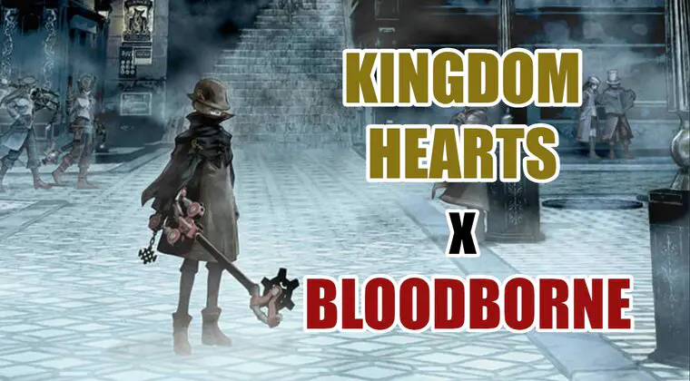 Imagen de Kingdom Hearts se fusiona con Bloodborne en este impresionante arte oficial de Missing Link
