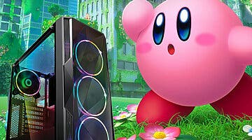 Imagen de Crean un increíble PC Gamer customizado de Kirby para morirse de amor