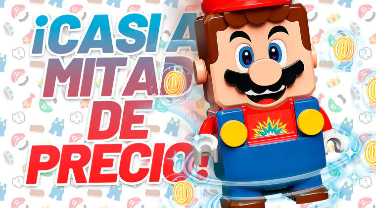Imagen de Los LEGO de Super Mario casi a mitad de precio gracias a esta oferta de Amazon