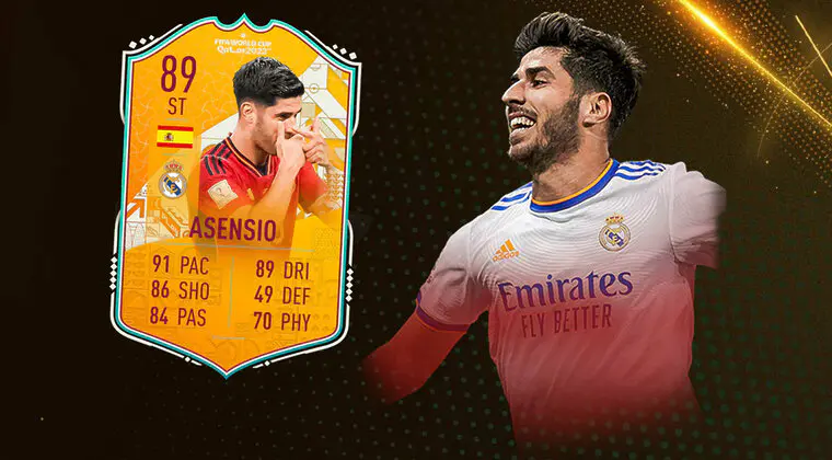 Imagen de FIFA 23: review Marco Asensio FIFA World Cup Stories. ¿Mejor que Ferran Torres Showdown?