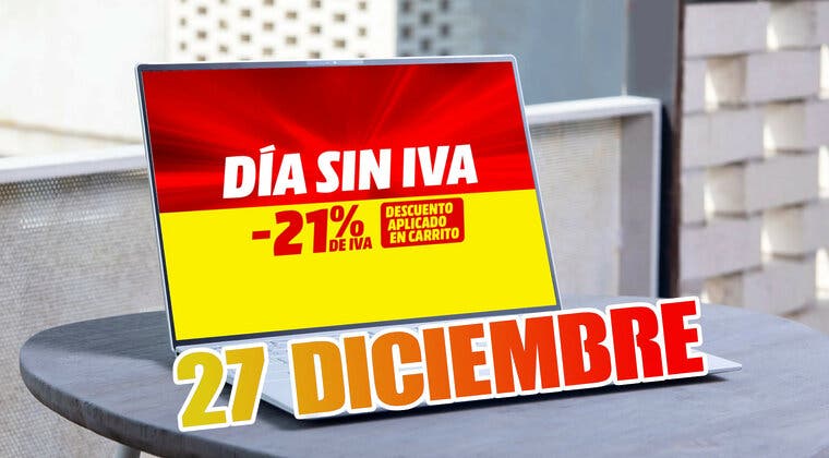 Imagen de Día sin IVA en MediaMarkt: todas las ofertas en videojuegos (27 diciembre)