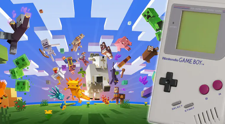 Imagen de Cómo hubiera sido Minecraft si hubiese salido para Game Boy