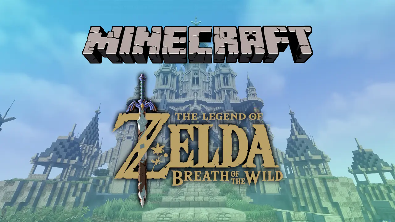 minecraft zelda breath of the wild