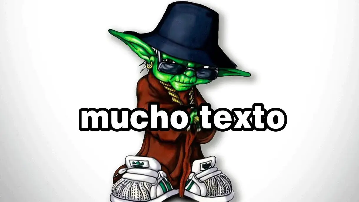 mucho texto