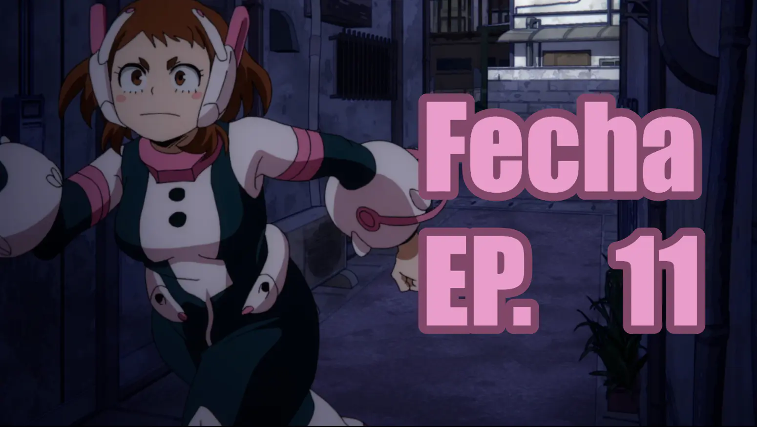My Hero Academia horario