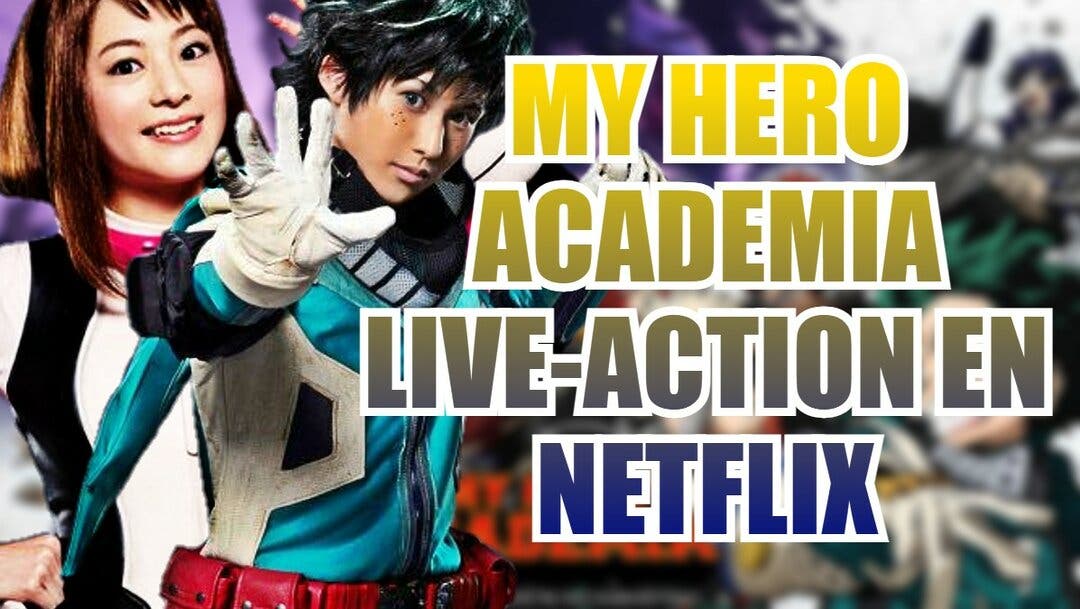 My Hero Academia tendrá película de acción real a cargo de Netflix