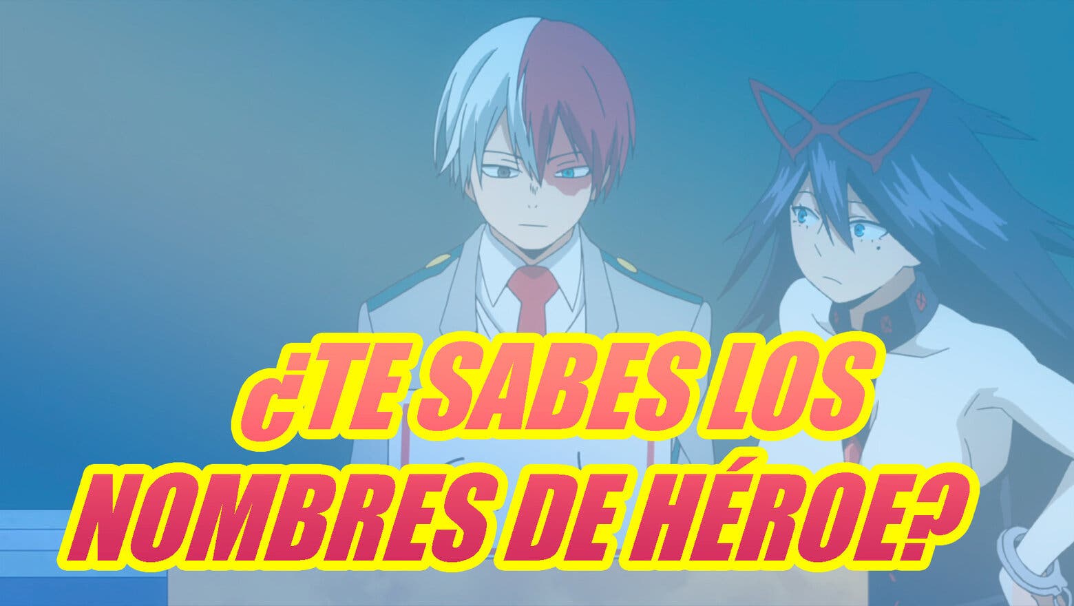 My Hero Academia nombre héroes