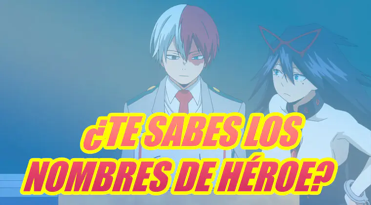 Imagen de My Hero Academia: ¿conoces el nombre de héroe de estos estudiantes de la UA?