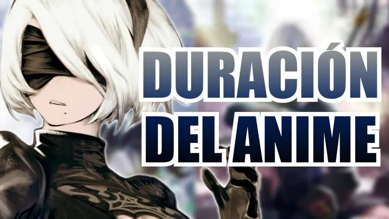 nier automata duracion animer