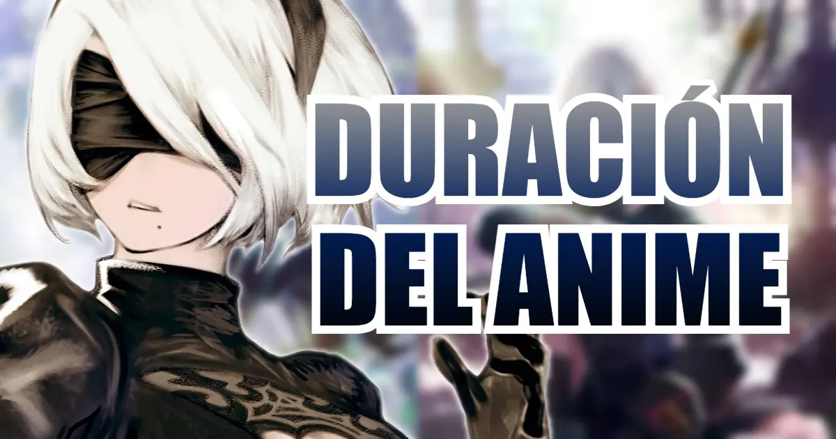 nier automata duracion animer
