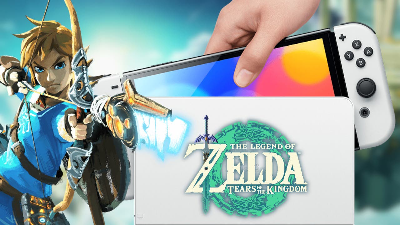Así es la Nintendo Switch OLED EDICIÓN ESPECIAL The Legend of