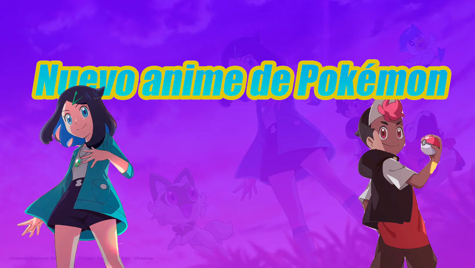 nuevo anime de Pokemon Liko y Roy