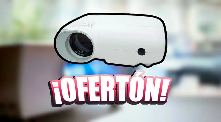 Imagen de Disfruta del cine en pantalla gigante desde el salón de tu casa: compra este proyector portátil de Amazon por menos de 100 euros