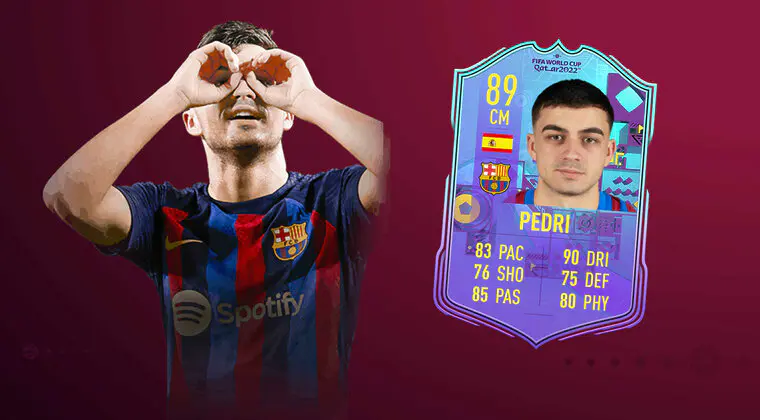 Imagen de FIFA 23: ¿Mejor que Modric RTFWC? review de Pedri Fenómenos de la Copa Mundial
