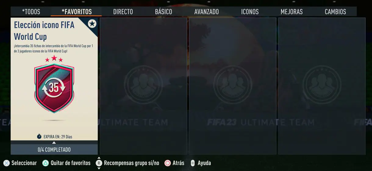 SBC Elección icono FIFA World Cup FIFA 23 Ultimate Team