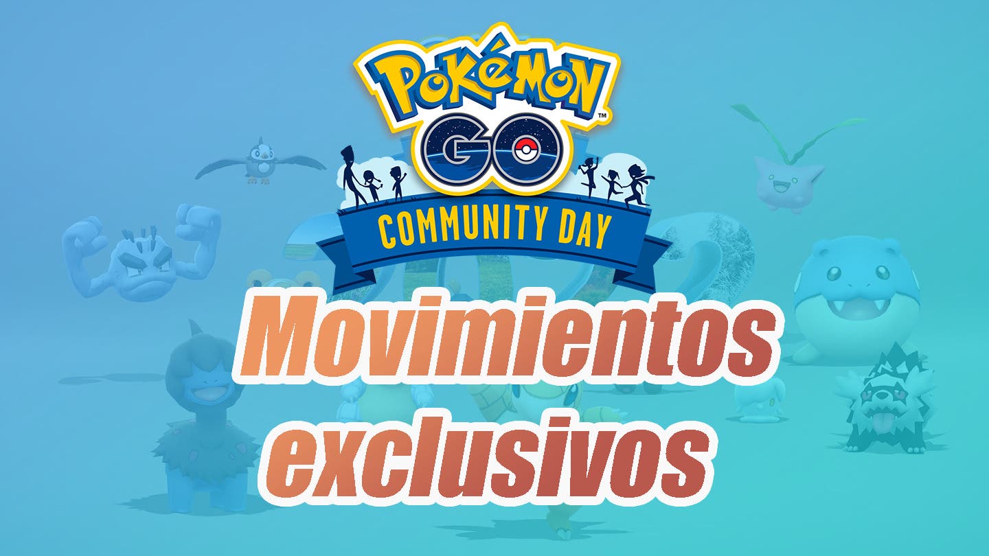 Pokemon GO Dia de la Comunidad diciembre 2022 movimientos exclusivos