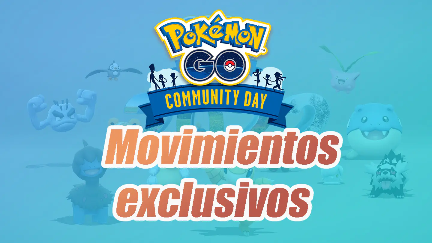 Pokemon GO Dia de la Comunidad diciembre 2022 movimientos exclusivos