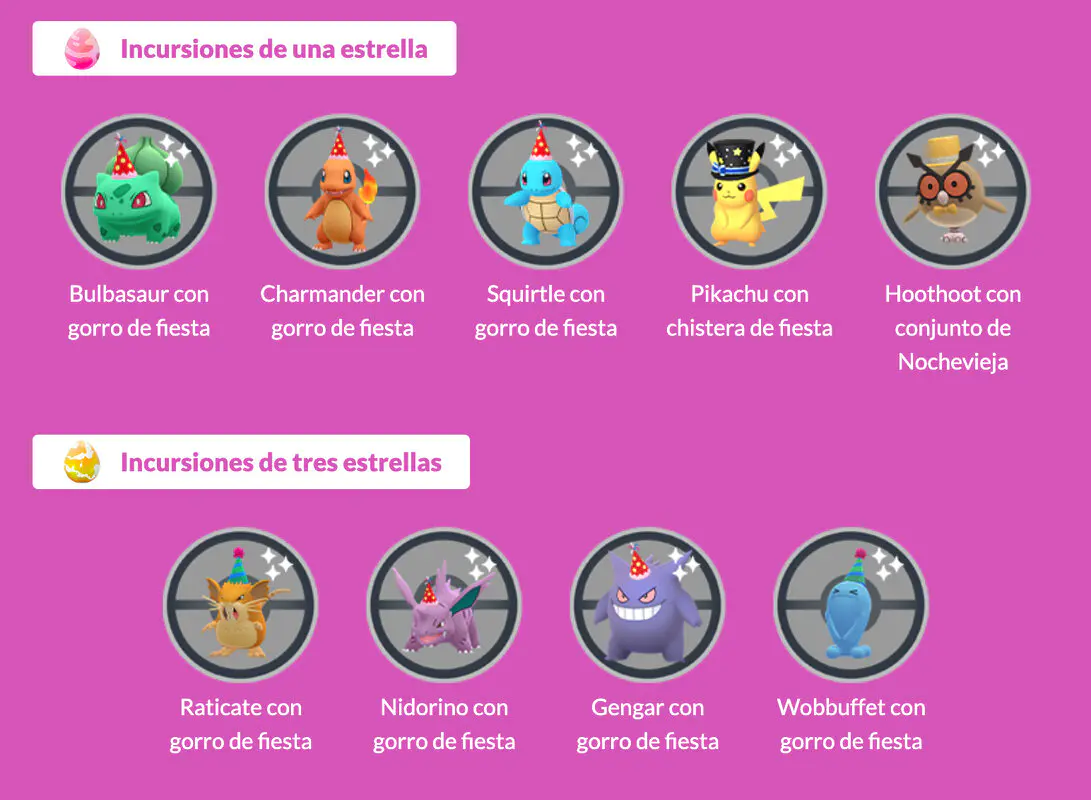 Pokemon GO gorros